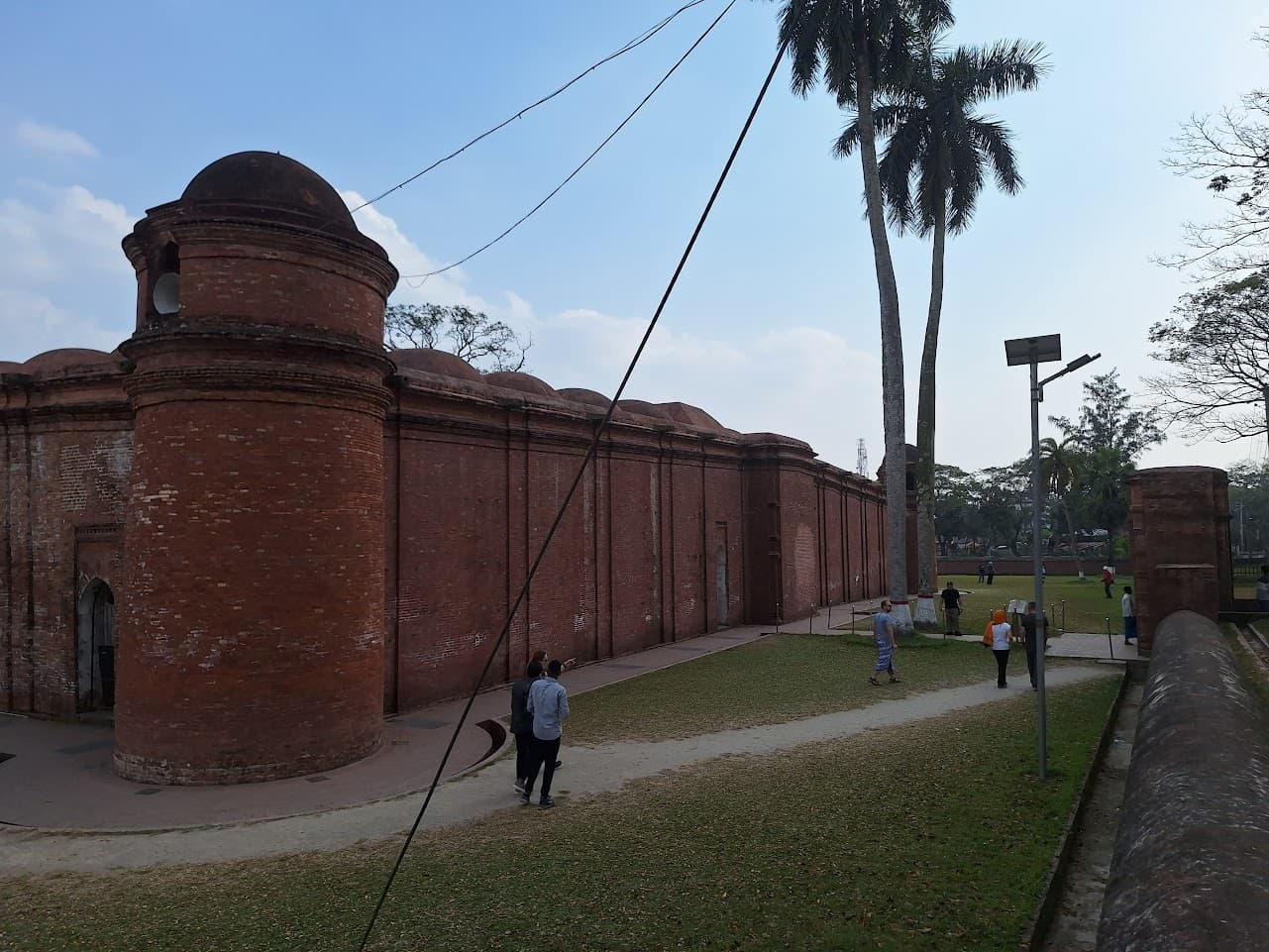 Another UNESCO World Heritage Site: The Sixty Dome Mosque.