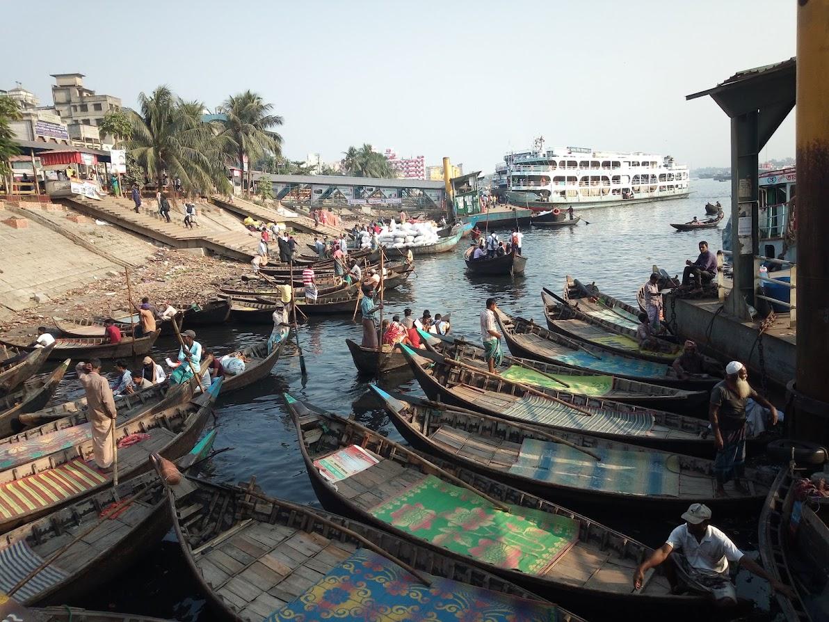 Sadarghat Boat Station