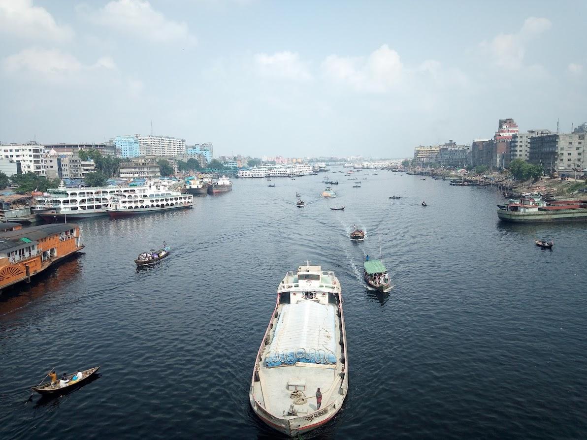 Sadarghat Boat Station