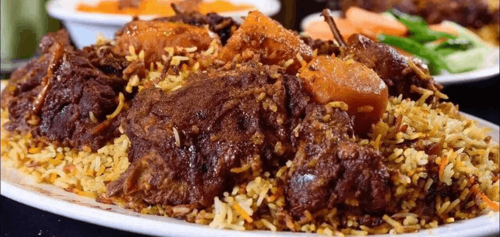 Bangladeshi Popular Food Mutton Biryani