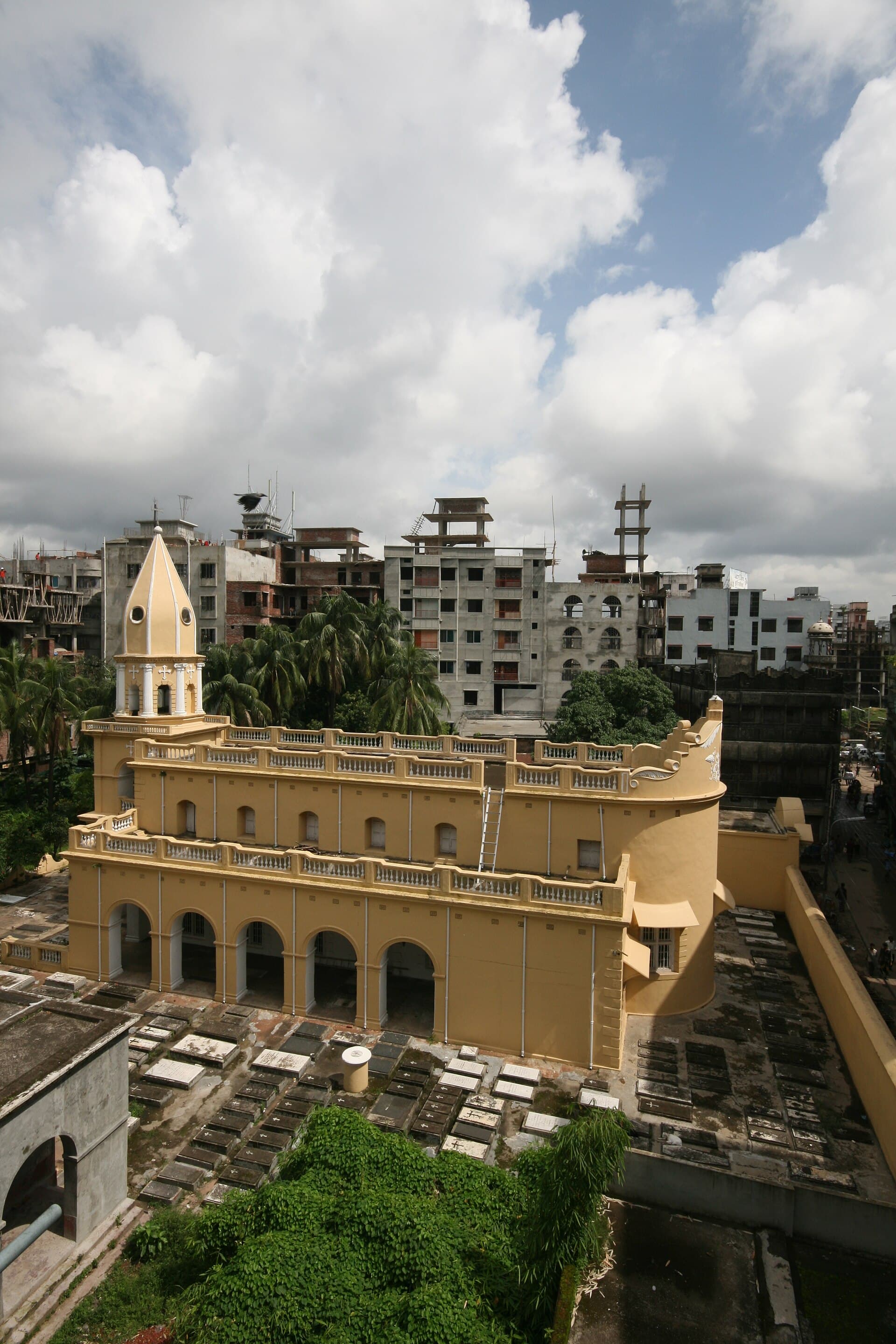 Armenian Church of the Holy Resurrection, built 1781, in Armanitola, Dhaka